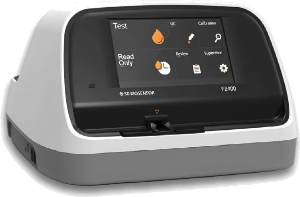 SD BIOSENSOR STANDARD F2400 형광 면역 검사 장비